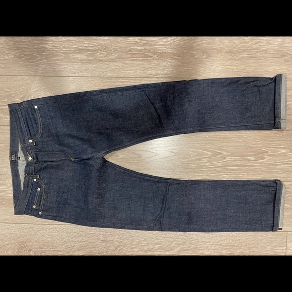 APC Mens Jeans Straight Leg 33X34 - Picture 6 of 6